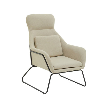 Stockholm Chair with Black Metal Frame