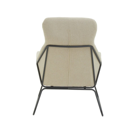 Stockholm Chair with Black Metal Frame