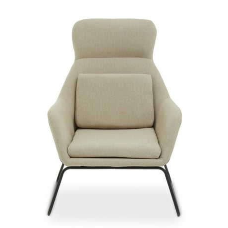 Stockholm Chair with Black Metal Frame