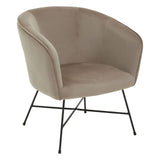 Stockholm Pink Velvet Chair