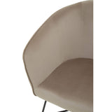 Stockholm Pink Velvet Chair