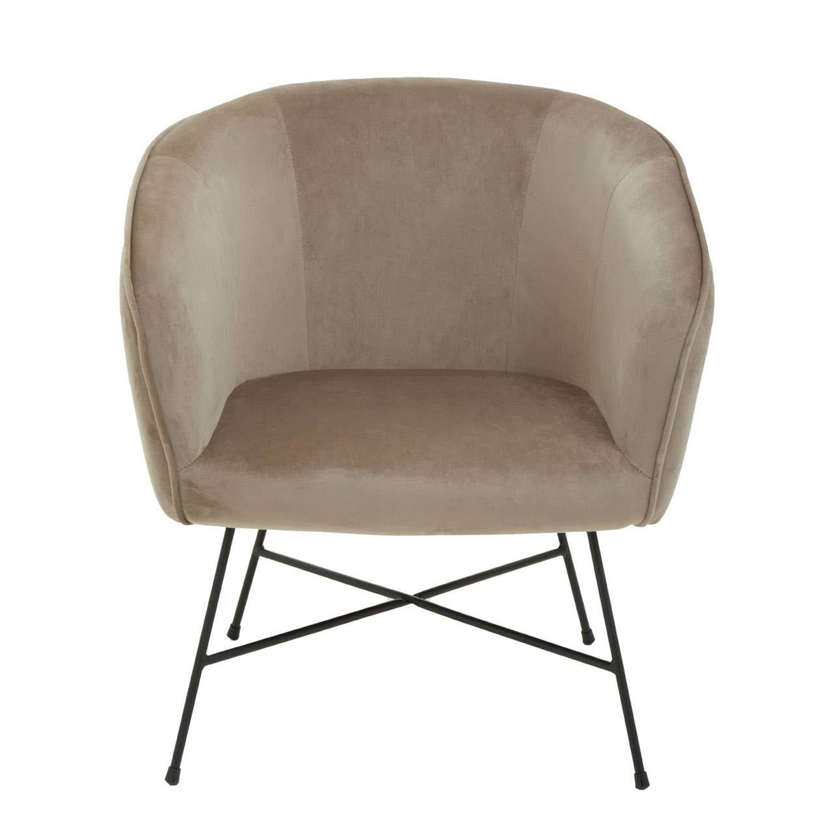 Stockholm Pink Velvet Chair