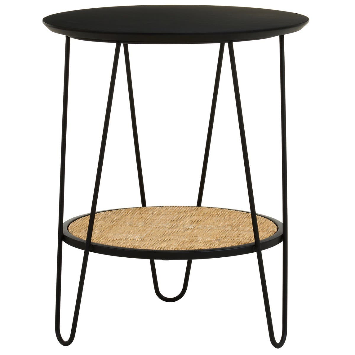 Depok Side Table With Hairpin Legs