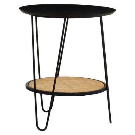 Depok Side Table With Hairpin Legs