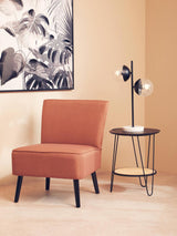 Depok Side Table With Hairpin Legs