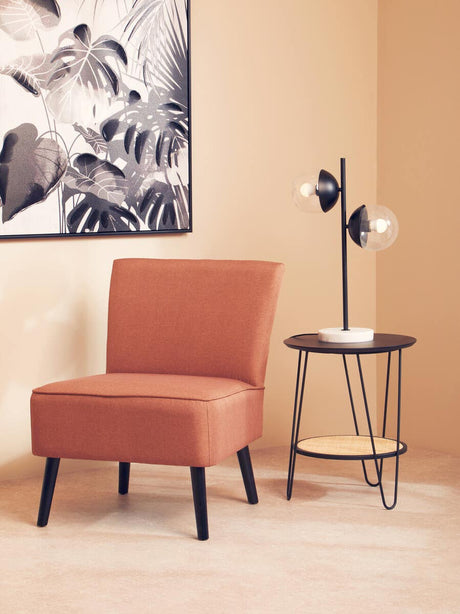 Depok Side Table With Hairpin Legs