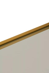 Avento Gold Finish Console Table