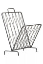 Avento Black Magazine Rack