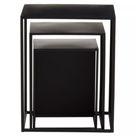 Avento Set Of Three Rectangular Side Tables