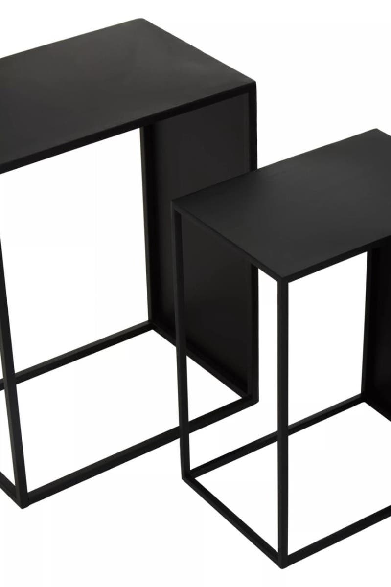 Avento Set Of Three Rectangular Side Tables