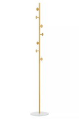 Avento Gold And White Coat Stand