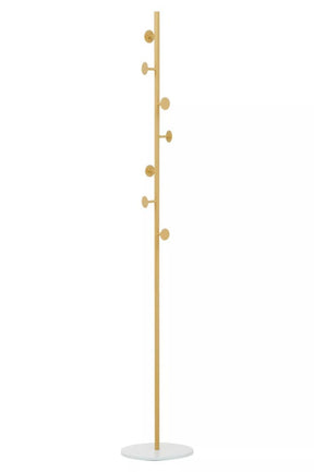 Avento Gold And White Coat Stand