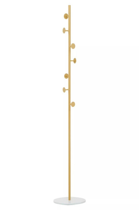 Avento Gold And White Coat Stand