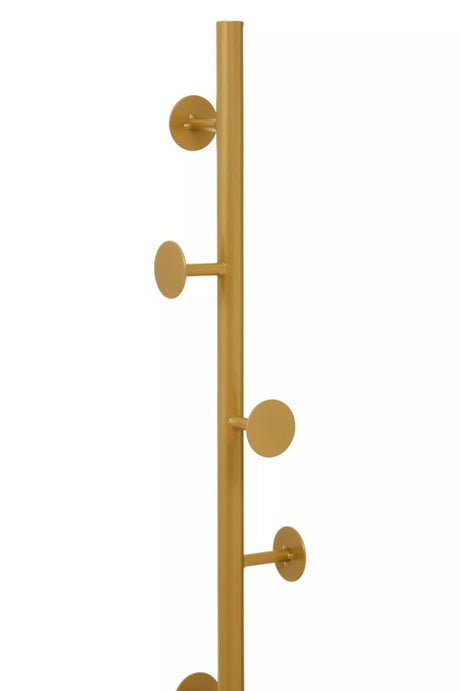 Avento Gold And White Coat Stand