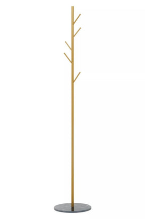 Avento Gold And Black Coat Stand
