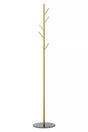 Avento Gold And Black Coat Stand