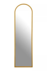 Avento Gold Finish Floor Mirror
