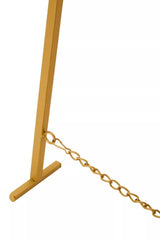 Avento Gold Finish Floor Mirror