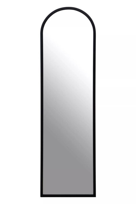 Avento Black Floor Mirror