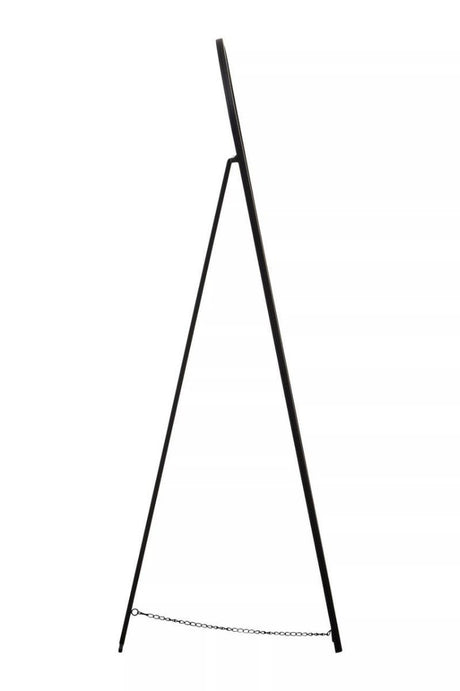 Avento Black Floor Mirror