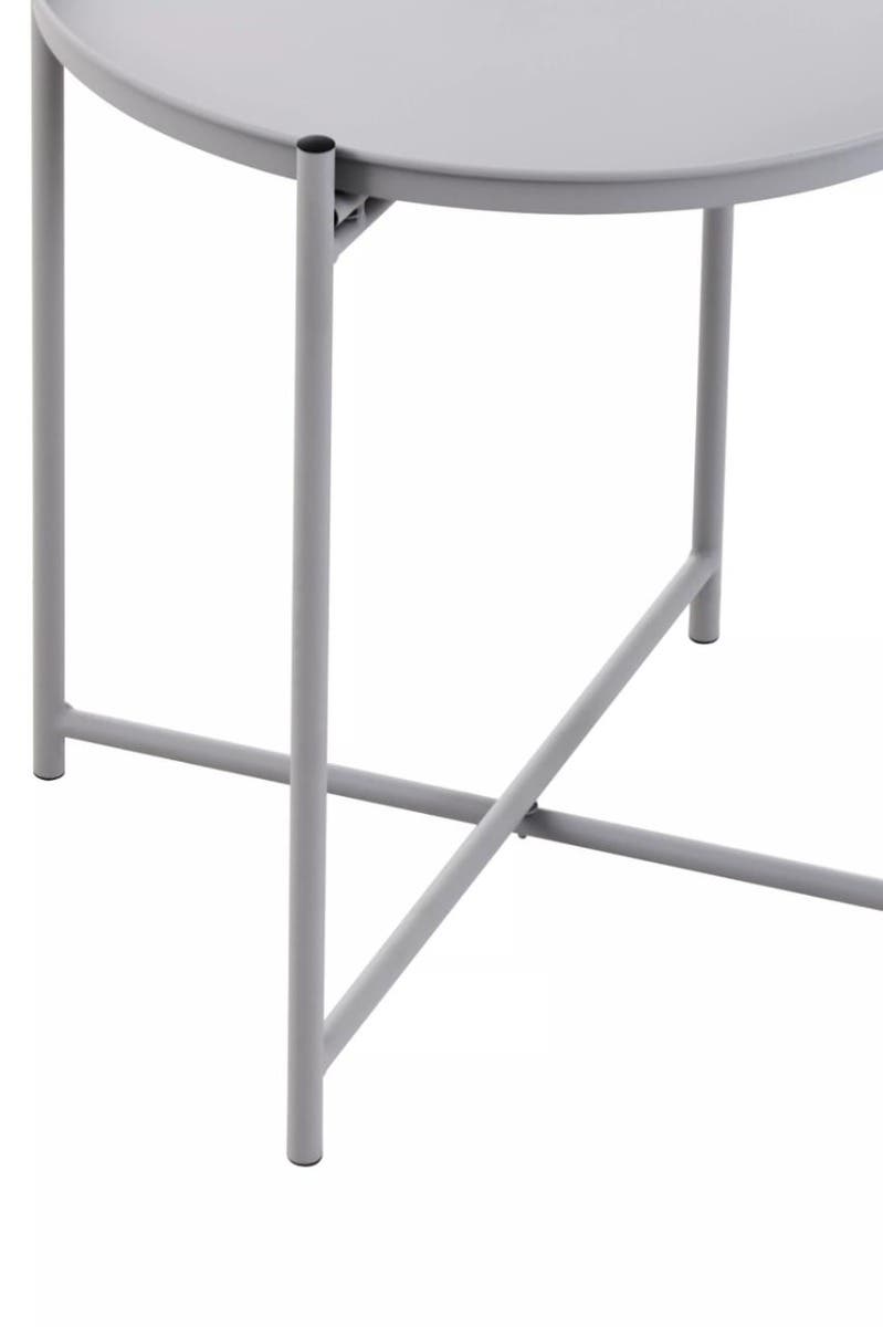 Trosa Grey Iron Side Table