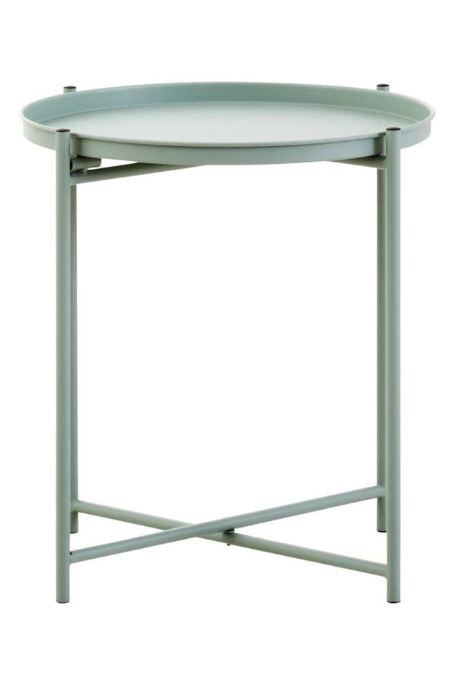 Trosa Green Iron Side Table