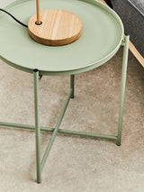 Trosa Green Iron Side Table
