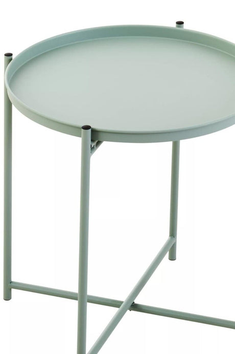 Trosa Green Iron Side Table