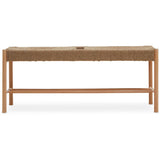 Bandar Natural Rope and Beechwood Bench
