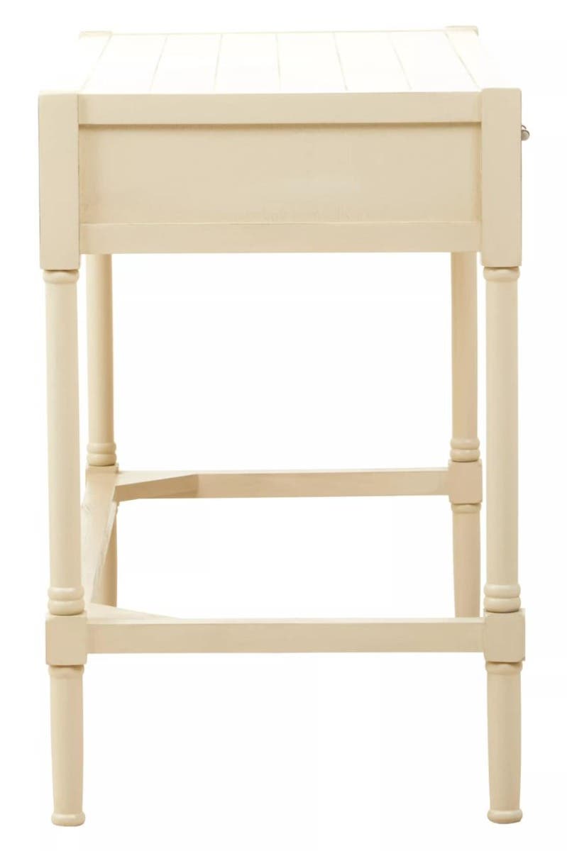 Heritage Two Drawer Antique Pearl Desk