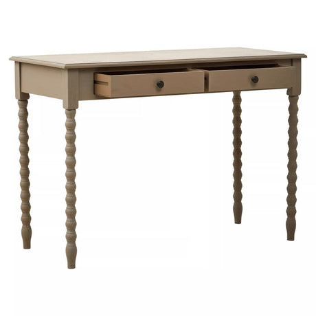 Heritage Two Drawer Grey Desk
