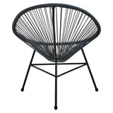 Miami Grey Rattan 3 Piece Patio Set