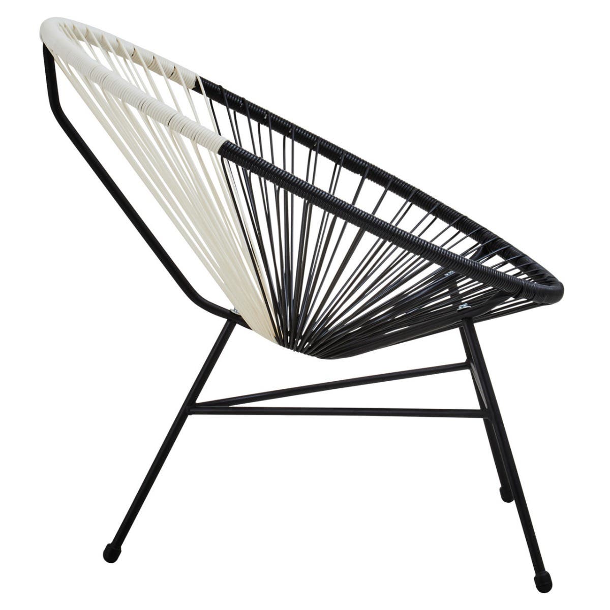 Miami Dual Tone Rattan 3 Piece Patio Set