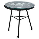 Miami Dual Tone Rattan 3 Piece Patio Set