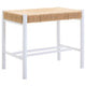 Bandar Small Natural Rope and White Wood Bench