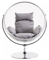 Goa Hanging Chair With Grey Cushions