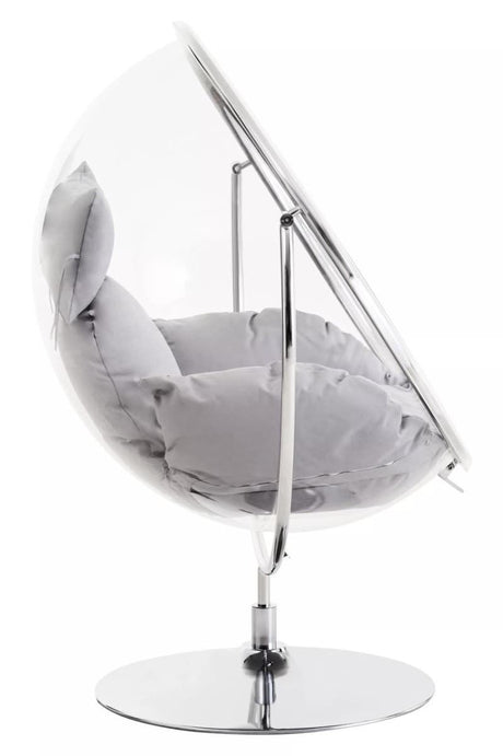 Goa Hanging Chair With Grey Cushions