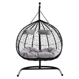 Goa Double Black Hanging Chair