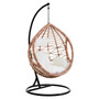 Goa Natural Rattan Effect Hanging Chair