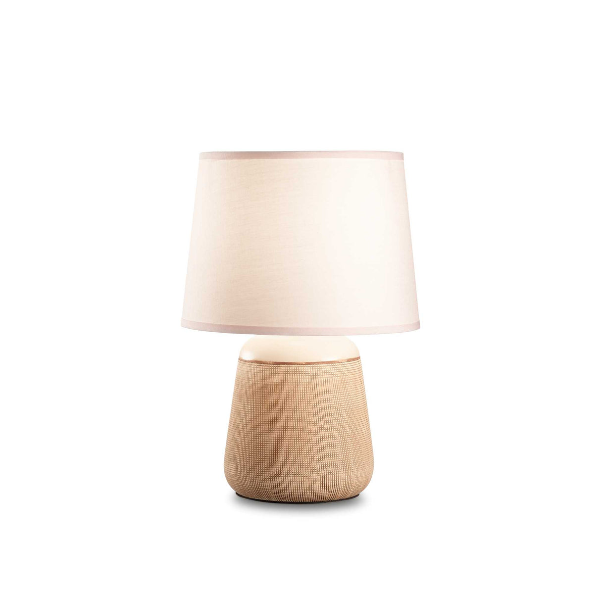 Elegant Modern Table Lamp with Geometric Design