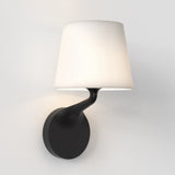 Sleek Black Wall Sconce