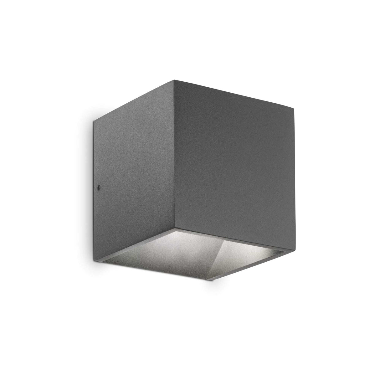 Anthracite Modern Cube Wall Light 3000K