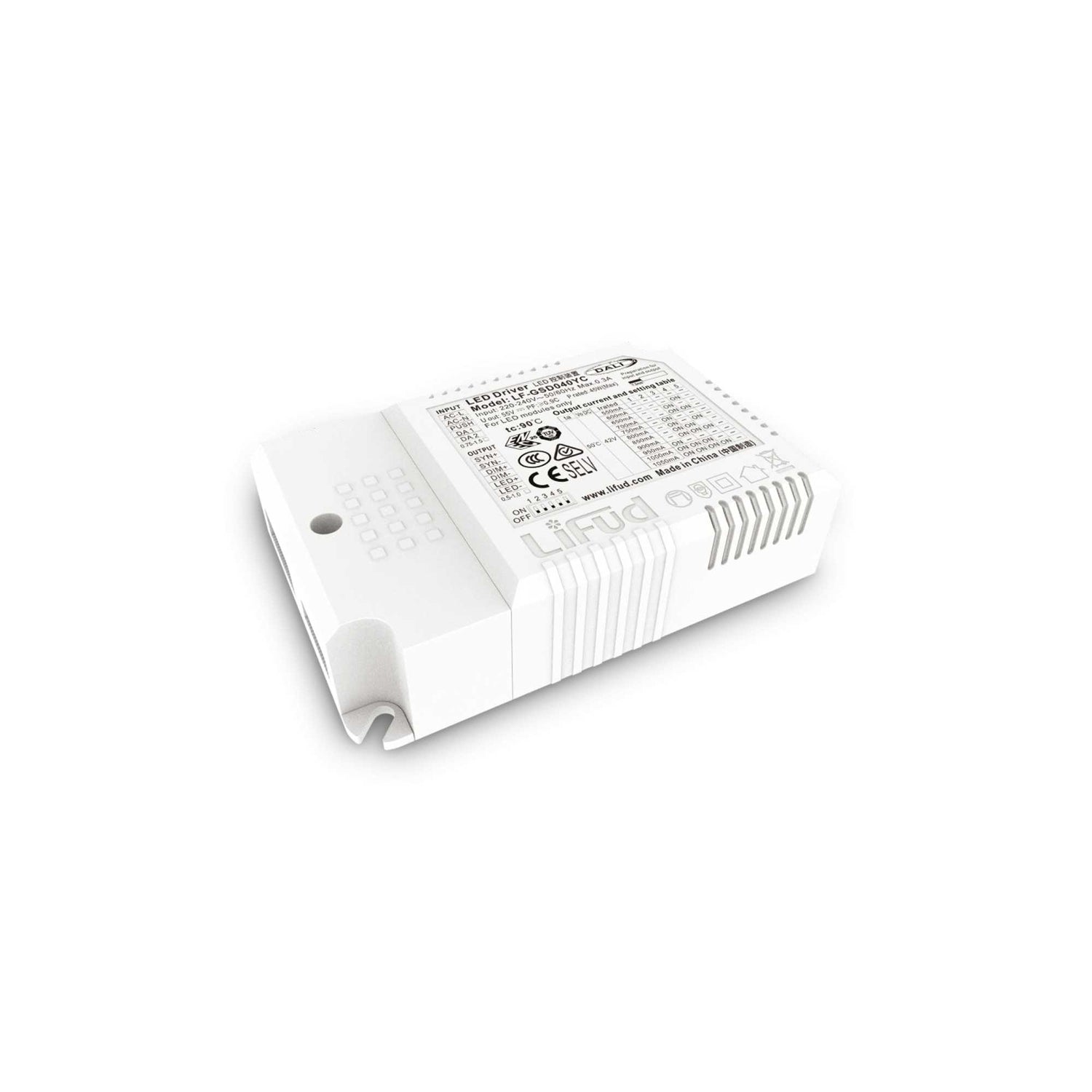 Dimmable LED Panel Power Supply 42W 1000mA