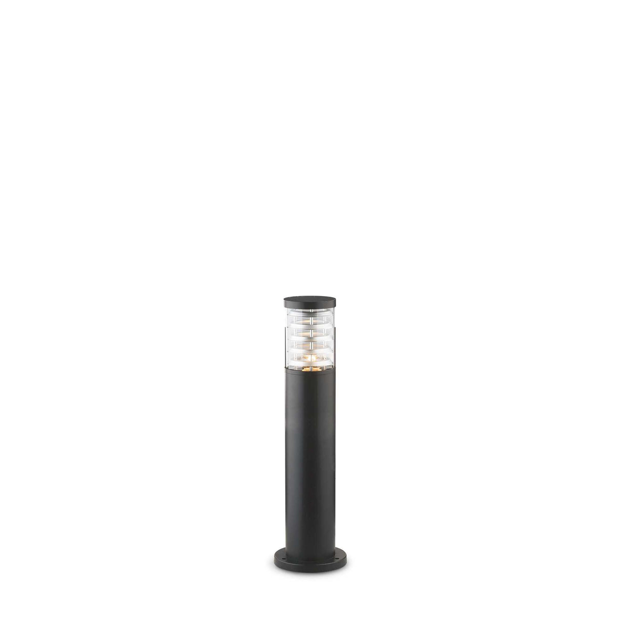 Sleek Black TRONCO Table Lamp with Single Bulb - H40