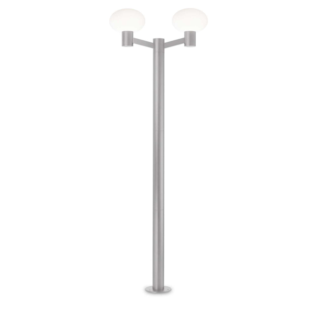 Sophisticated Grey CLIO Twin-Bulb Floor Lamp