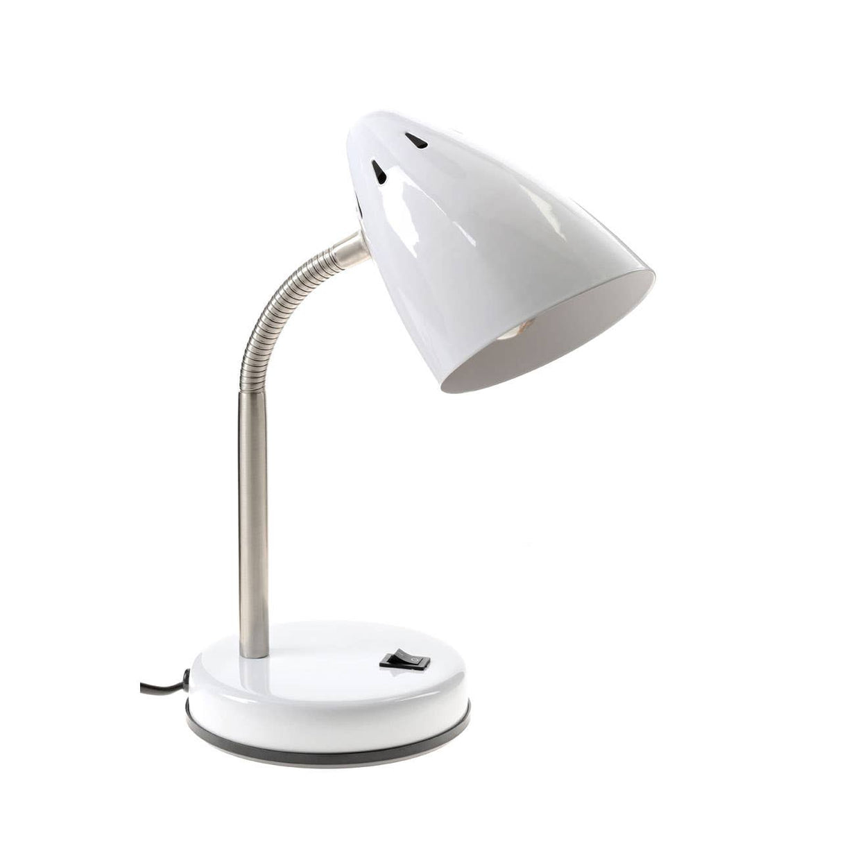 White Gloss Desk Lamp