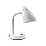 White Gloss Desk Lamp