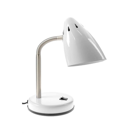 White Gloss Desk Lamp