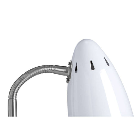 White Gloss Desk Lamp