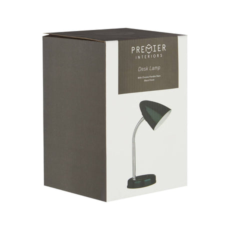 Black Gloss Desk Lamp